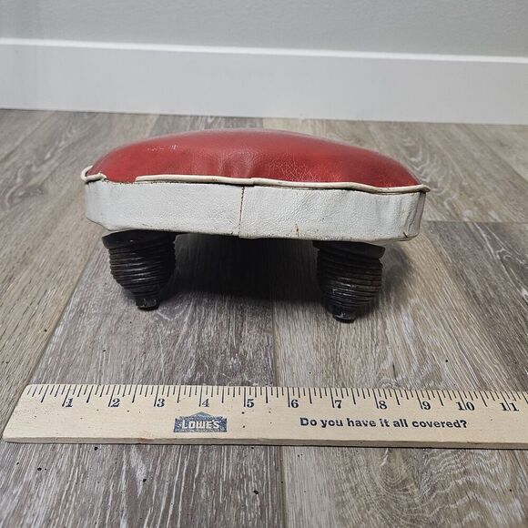 Mesinger Vintage Bicycle Seat Dual Sping Saddle Red White Cover Retro - Picture 3 of 8